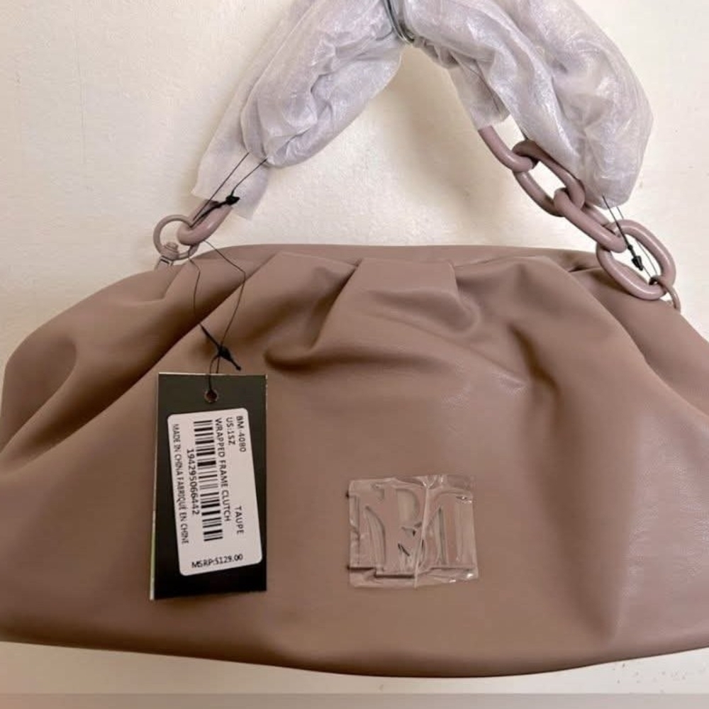 Elegant Tan Designer Women's Bag
